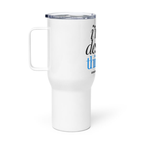 Travel mug with a handle - Image 2